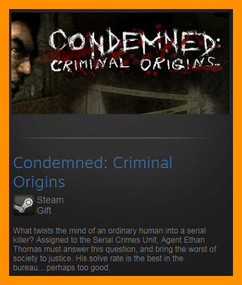 Condemned: Criminal Origins (Steam Gift / Region Free)