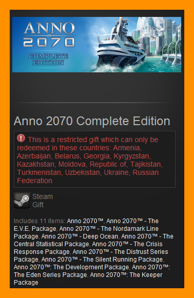 Anno 2070 Complete Edition (Steam Gift / RU CIS)