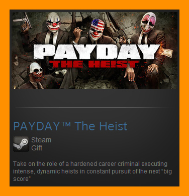 PAYDAY The Heist (Steam Gift / ROW / Region Free)