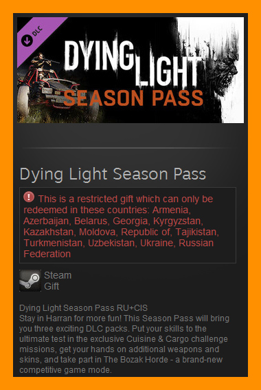 Dying Light Season Pass (Steam Gift / RU CIS)