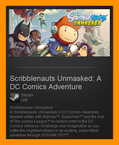 Scribblenauts Unmasked A DC Comics Ad(Steam Gift /ROW)