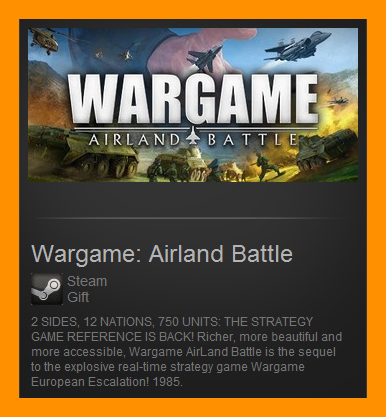 Wargame: Airland Battle (Steam Gift / Region Free)