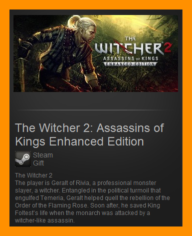 The Witcher 2 - Assassins of Kings EE (Steam Gift /ROW)