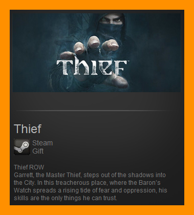 Thief 2014 (Steam Gift / Region Free)