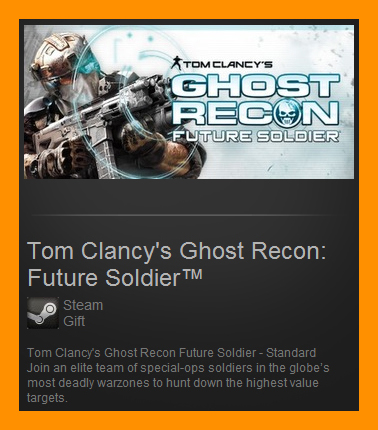 T.Clancy´s Ghost Recon Future Soldier (Steam Gift  ROW)