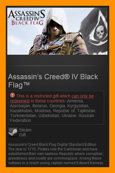 Assassin´s Creed Black Flag Stand (Steam Gift / RU CIS)