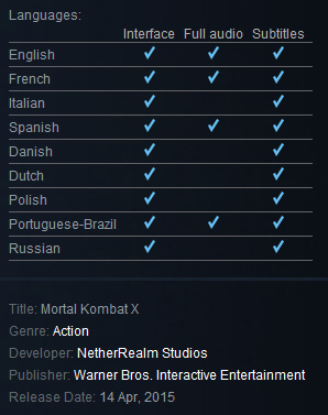Mortal Kombat X Pre-Order + GORO (Steam Gift / RU CIS)