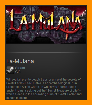La-Mulana (Steam Gift / ROW / Region Free)