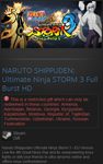 Naruto Shippuden Ultimate Ninja Storm 3 (Steam Gift RU)