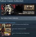 Fallout 1 + 2 + Tactics: Classic Collection /Steam /ROW