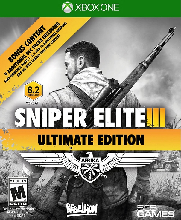 Sniper Elite 3 ULTIMATE EDITION Xbox One РУС ключ