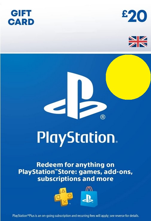 Buy PSN £20 (GBP) Gift Card for PS5/PS4 UK Digital Code and download