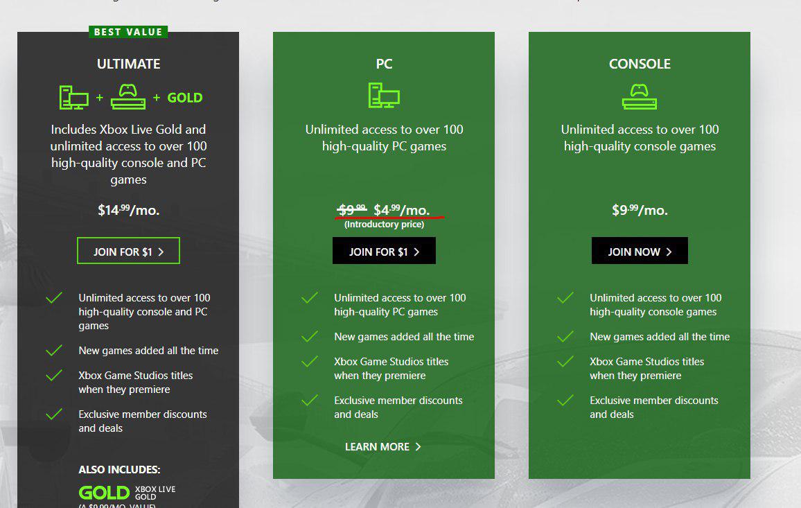 xbox live 4 months