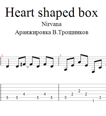 heart shaped box guitar pro tabs torrent