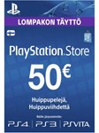 PSN ФИНЛЯНДИЯ КАРТА €50 EUR для PS4, PS3, PS Vita