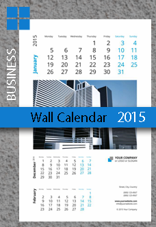 Business Calendar Template 2015 (2014)