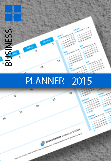 Business Planner Monthly Template 2015 (2014)