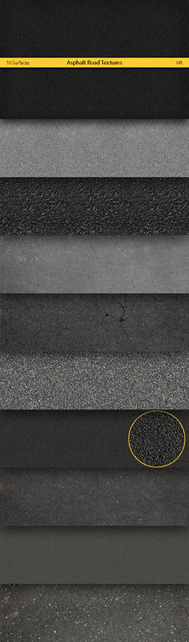 Asphalt Road Textures