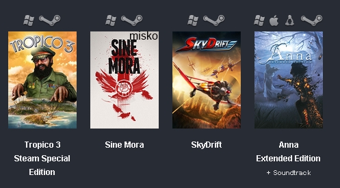 Humble Weekly Sale: Kalypso Media