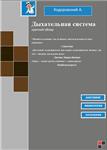 Дыхательная система.Краткий обзор - Ходоровский А.