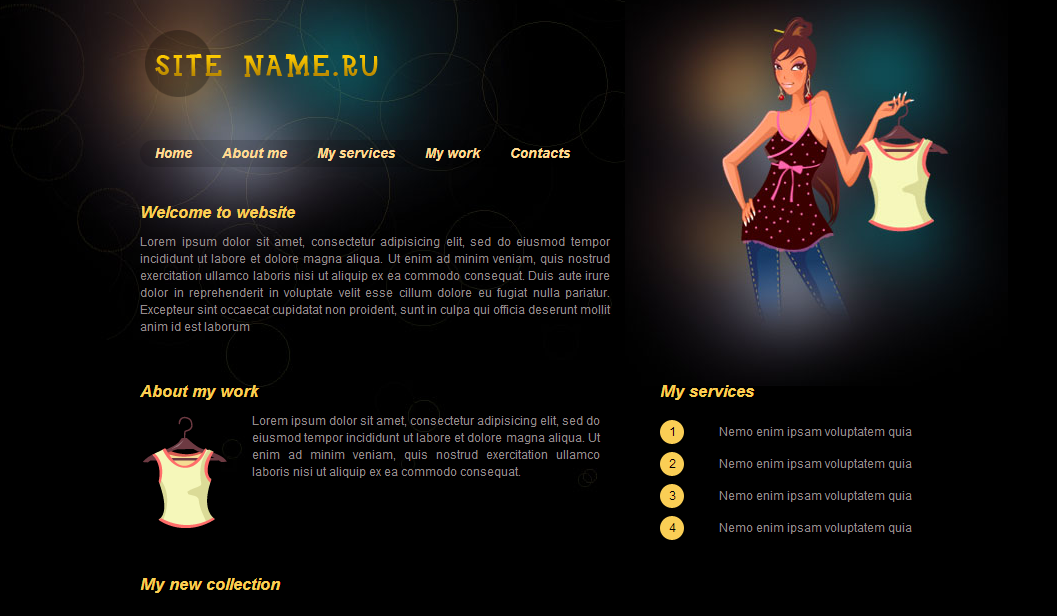 Shop Html template