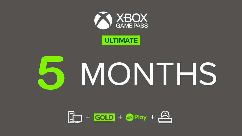 Buy Xbox Game Pass Ultimate 5 (4+1) Months 🌍 Your account and download
