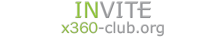 Инвайты на X360-club.org