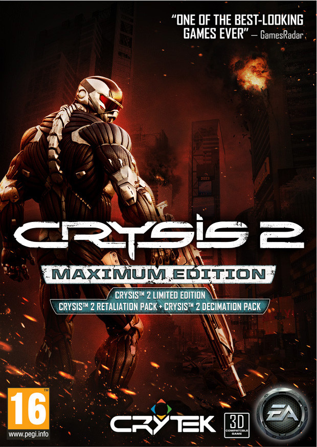 Crysis 2 Maximum Edition ключ октивации    Origin