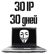 30 IP на 30 дней
