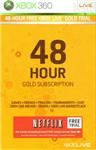Xbox Live Gold - 48 часов (все страны+ Россия)