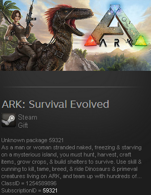 ARK: Survival Evolved (Steam Gift / ROW / Region Free)