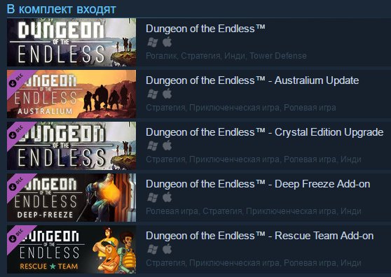 Dungeon of the Endless Collection (Steam gift / RU/CIS)