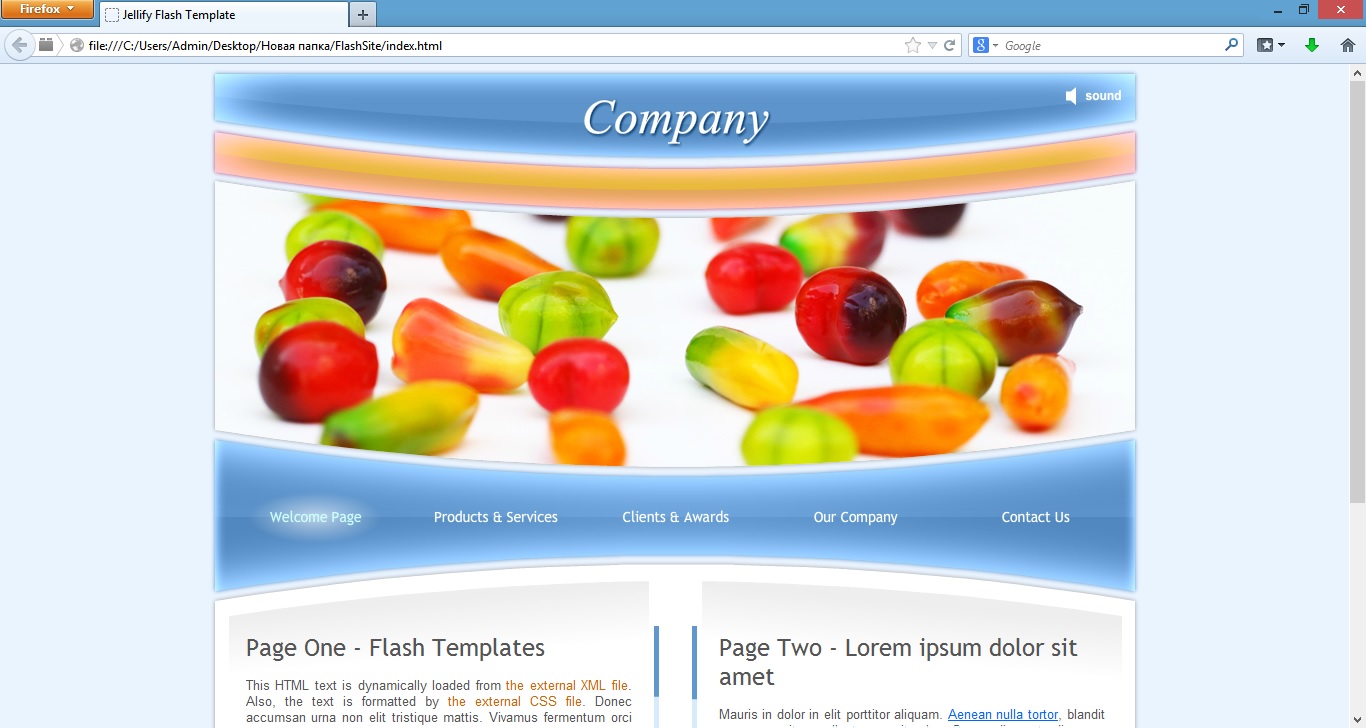 Flash Site