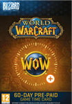 🌎 WOW WORLD OF WARCRAFT 60 DAYS TIME CARD (US)