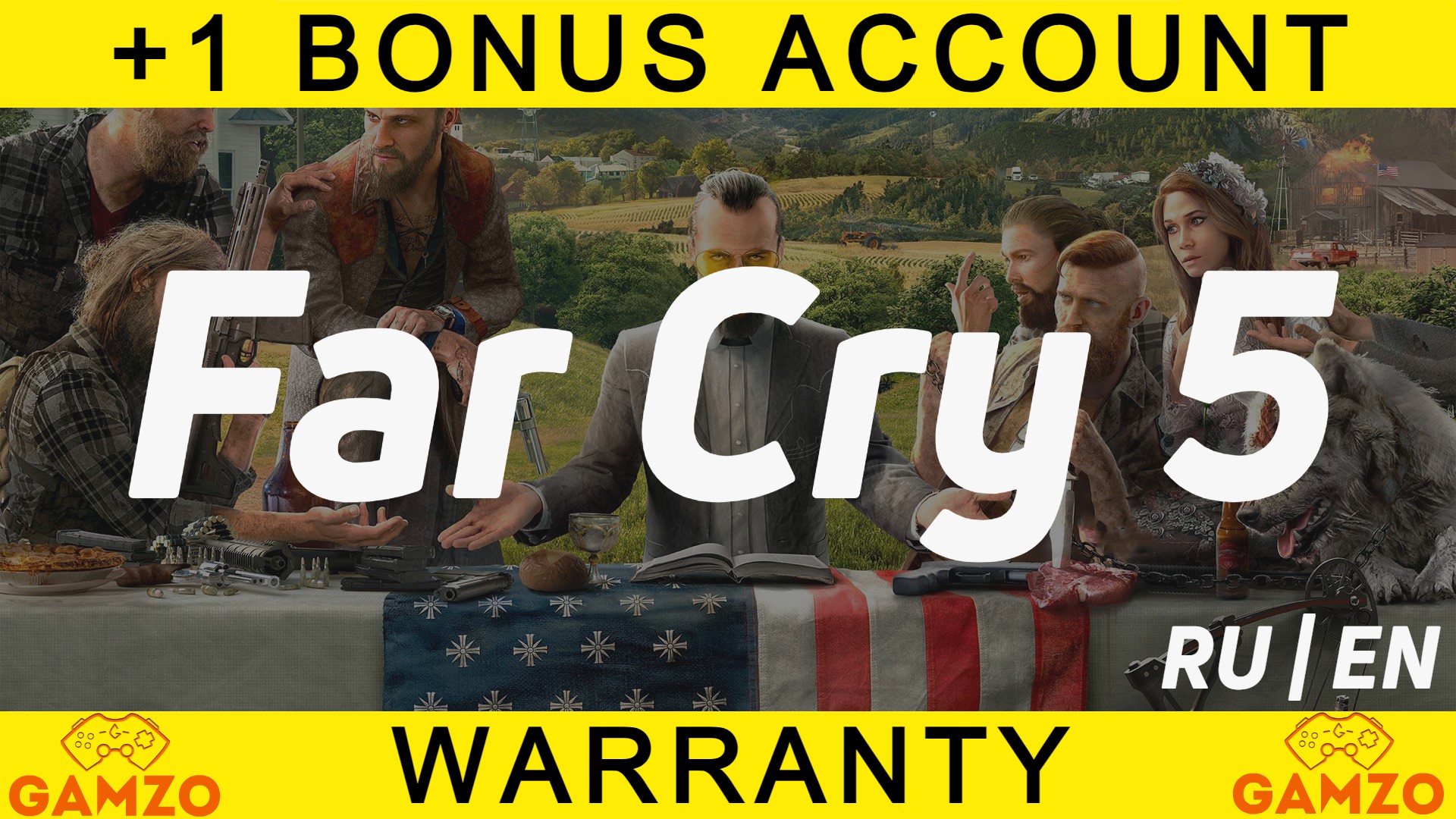 Купить 🔥far cry 5 | гарантия 5 лет | подарок🔥 Фотография 🔥far cry 5 | гарантия 5 лет | подарок🔥