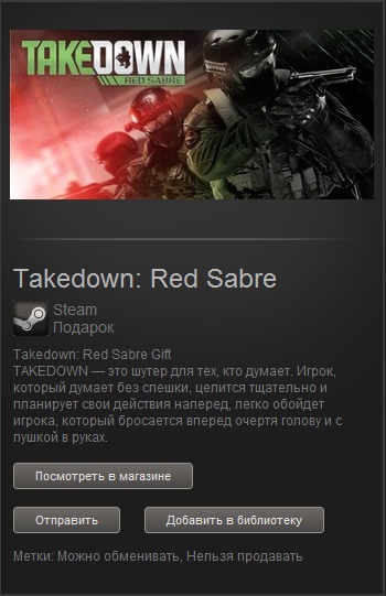 Takedown: Red Sabre (Steam Gift/Region Free)