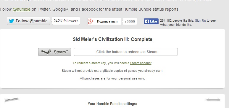 Sid Meier´s Civilization III: Complete (Steam Key/ROW)