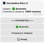 Коммерческий Телеграм Бот ChatGPT, DALL-E, админка
