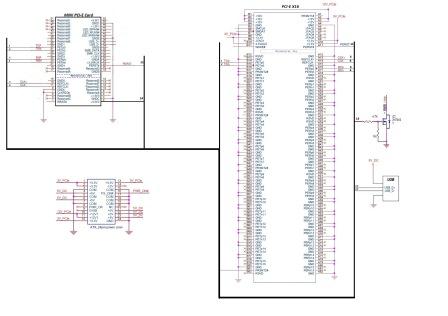Схема переходника mini PCI-E в PCI-E x16