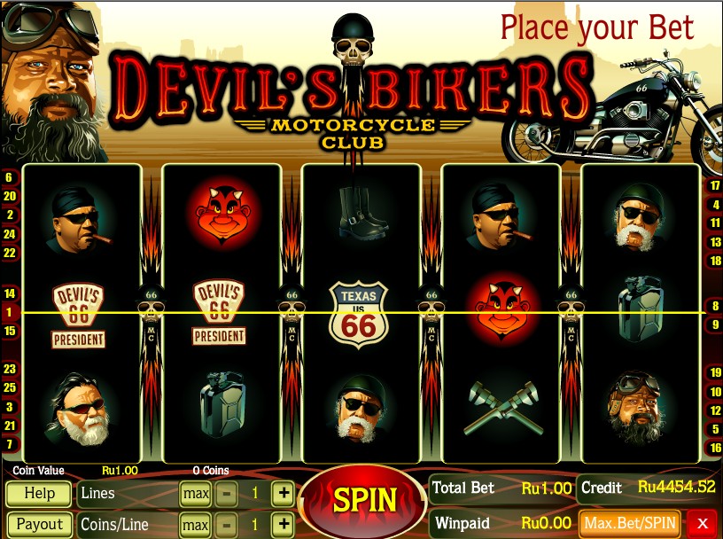 devils игровой автомат