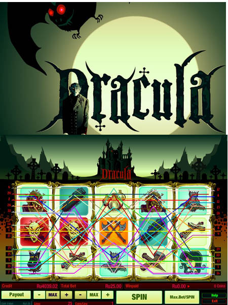 Игровой автомат для казино Dracula