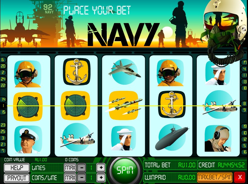 Игровой автомат для казино Navy