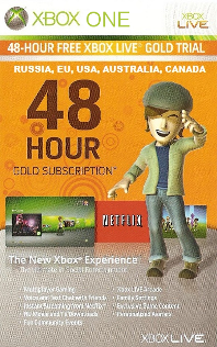 Buy buy 2 day Xbox Live Gold trial XBOX ONE + free games ...