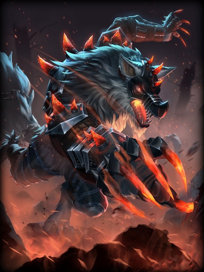 SMITE  Fenrir GOD + skin Fenrir Iron Maw