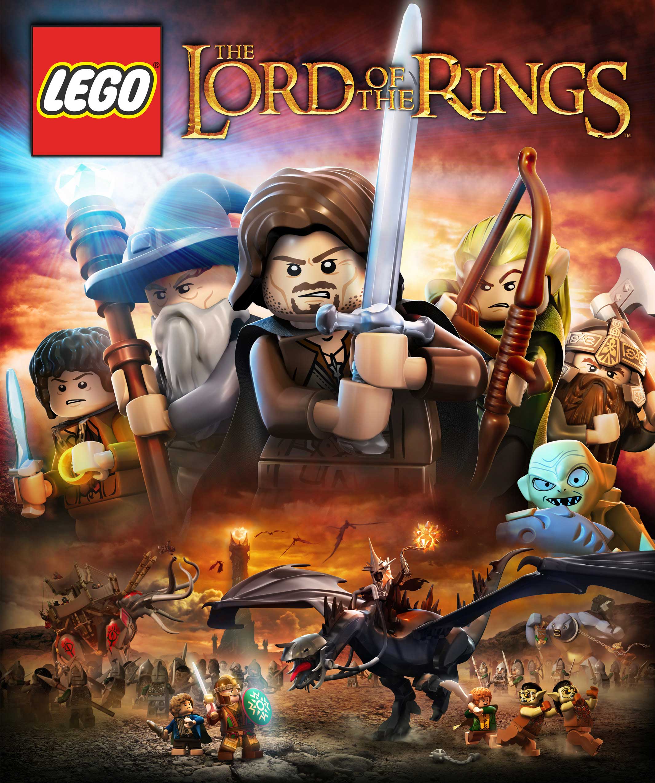 Lego lord of the rings стим фото 2