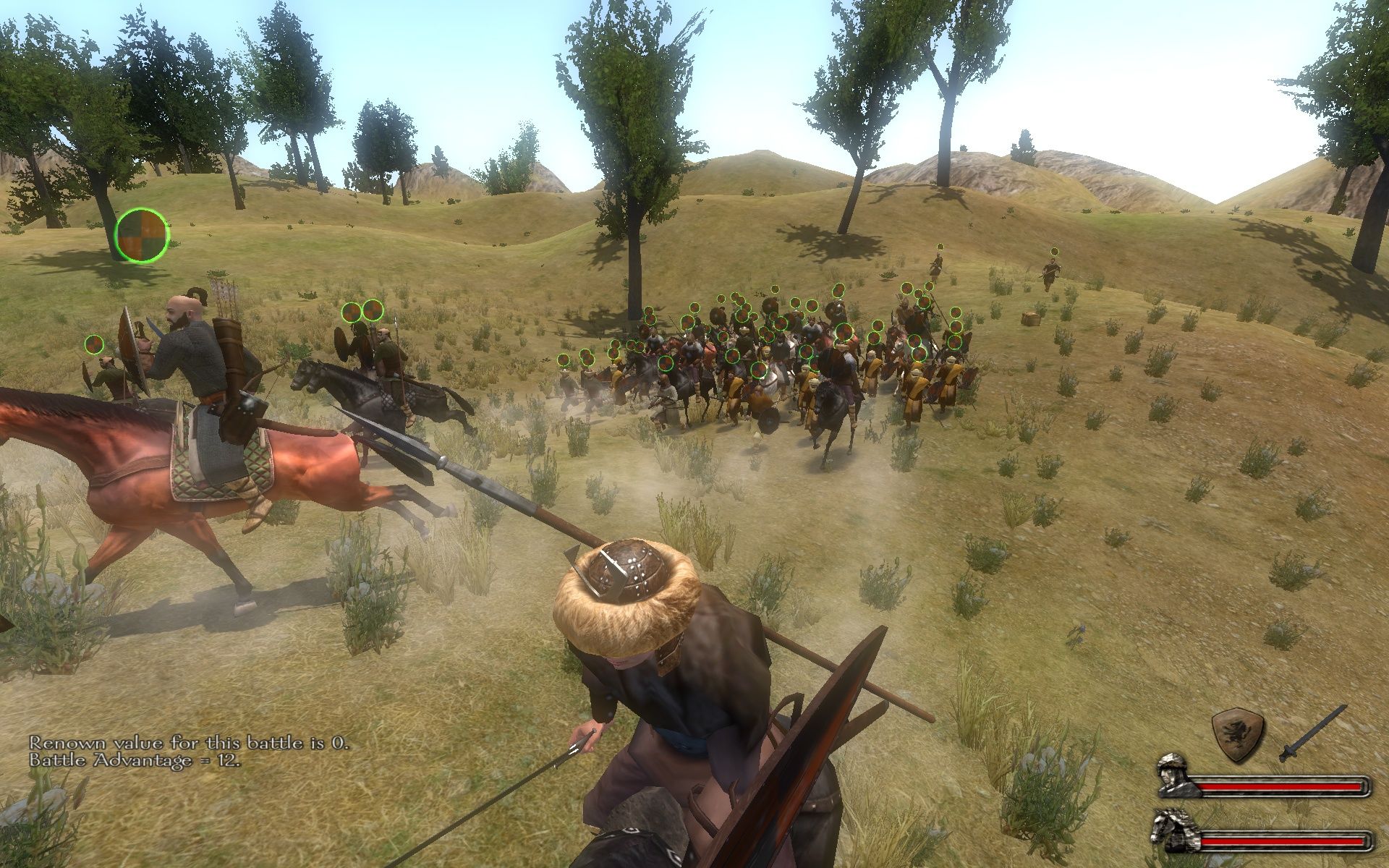 mount and blade warband how to gain renown