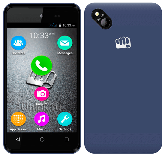 Разблокировка Micromax Bolt D303 кодом