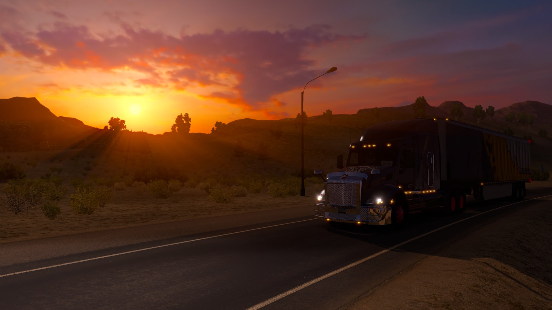American truck simulator картинки