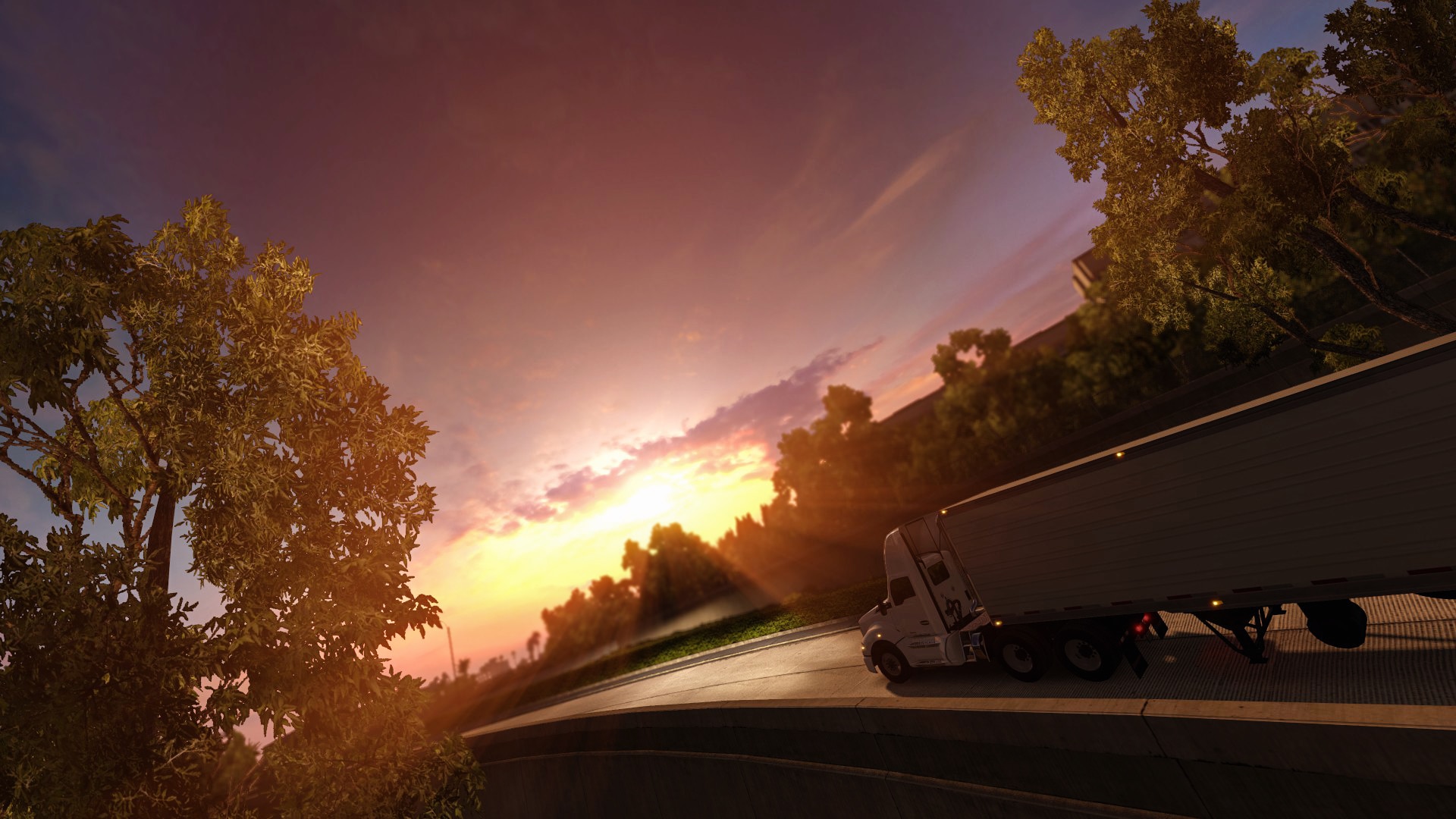 American truck simulator картинки