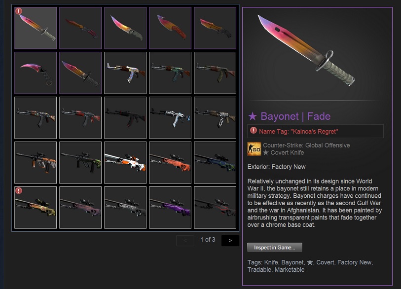 2x Randoom CS:GO skins